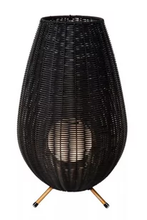 Lucide Colin 03843/50/30 lampa stołowa lampka IP44 1x3W LED 3000 czarna - Lampy stojące - miniaturka - grafika 2
