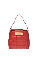 Torebki damskie - Love Moschino Damska torba na ramię Jc4418pp0fkr0500, czerwona - miniaturka - grafika 1