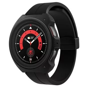 Spigen Etui Caseology Vault do Samsung Galaxy Watch 5 Pro 45mm Czarny - Akcesoria do smartwatchy - miniaturka - grafika 2