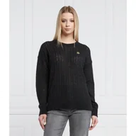 Swetry damskie - Tommy Hilfiger Wełniany sweter | Relaxed fit - miniaturka - grafika 1