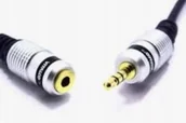 Kable - Kabel Przewod Jack-Jack Wtyk Gniazdo Jkd40 2,5M Przedłużacz Vitalco Mini Jack - miniaturka - grafika 1