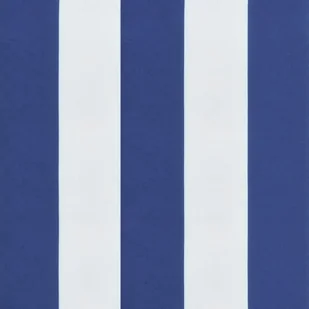 Poduszka na ławkę ogrodową, biało-niebieskie paski, 150x50x3 cm - Poduszki ogrodowe - miniaturka - grafika 6
