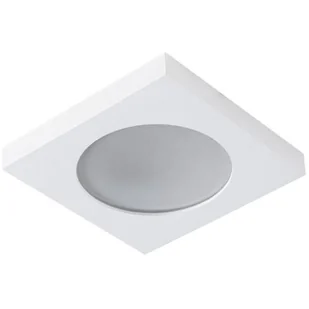 Kanlux Oprawa punktowa FLINI IP44 DSL-W biała kwadratowa bez oprawki 33121 33121 - Oprawy, klosze i abażury - miniaturka - grafika 1