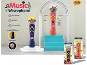 Instrumenty muzyczne dla dzieci - Madej, Mikrofon z efektami świetlnymi i dźwiękowymi - miniaturka - grafika 1