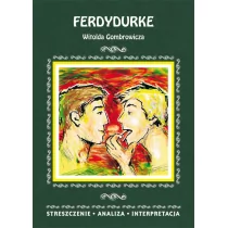 Ferdydurke Witolda Gombrowicza Anna Mądry - Książki edukacyjne - miniaturka - grafika 1
