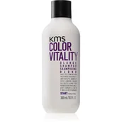 Szampony do włosów - KMS California Color Vitality Blonde Shampoo 300 ml Szampon do włosów blond niwelujący żółty odcień California - miniaturka - grafika 1