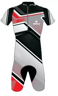 Męskie strój triathlonowy Roxx Race Gel Cycling Skinsuit | GREY L - Pianki do pływania - miniaturka - grafika 1