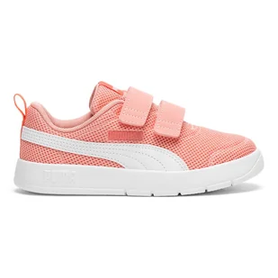 PUMA COURTFLEX V3 MESH PS 39808507 Różowy - Buty dla dziewczynek - miniaturka - grafika 1