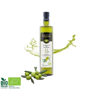 Oliwa Extra Virgin z greckiej wyspy Kreta Myron Bio 750ml - Zdrowa żywność - miniaturka - grafika 1