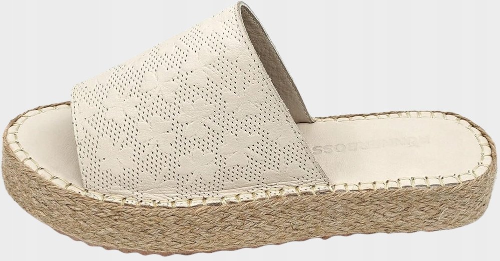 RUNNERBOSS KLAPKI DAMSKIE ESPADRYLE WSUWANE BEŻOWE 39 16DA