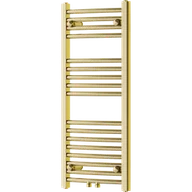Grzejniki łazienkowe - Mexen Ares grzejnik łazienkowy 900 x 400 mm, 246 W, złoty - W102-0900-400-00-50 - miniaturka - grafika 1