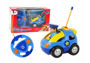 Auto Dla Malucha Policja Zdalnie Sterowane +18m - Zabawki zdalnie sterowane - miniaturka - grafika 1