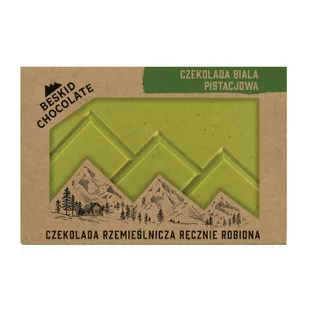 Beskid Chocolate | BIAŁA PISTACJOWA 70g - Czekolada - miniaturka - grafika 1
