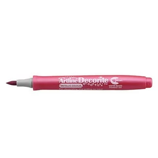 [BS] MARKER DECORITE 1MM METALICZNY RÓŻOWY AR-033 TOMA - Markery permanentne - miniaturka - grafika 1