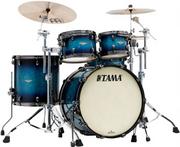 Instrumenty perkusyjne - Tama MA42TZBNS-MEB Starclassic Maple Molten Electric blue Burst zestaw perkusyjny - miniaturka - grafika 1