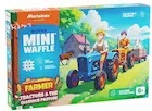 Klocki - Mini Waffle 110el Farmer Traktory i wypasiona łąka - miniaturka - grafika 1