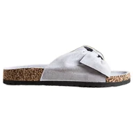 Klapki i japonki damskie - Wygodne Casualowe Klapki VINCEZA szare - Vinceza - miniaturka - grafika 1