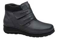 Botki damskie - Botki AXEL Comfort 4379 Marine Gold H na 2-rzepy Kosela Medic 9379 na Haluksy - miniaturka - grafika 1