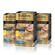 Farby do włosów i szampony koloryzujące - Syoss Oleo Intense Farba do Włosów, 12-00 Blond, 3 sztuki - miniaturka - grafika 1
