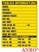 Tablice BHP - ANRO Znak Bezpieczeństwa Z-TB1-P-700X900 22492 - miniaturka - grafika 1