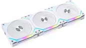 Wentylatory komputerowe - Lian Li UNI FAN SL120 V2 RGB Wentylatory PWM 3er Pack - 120mm biały - miniaturka - grafika 1