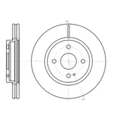 Tarcze hamulcowe - Roadhouse Tarcza hamulcowa 61266.10 - miniaturka - grafika 1