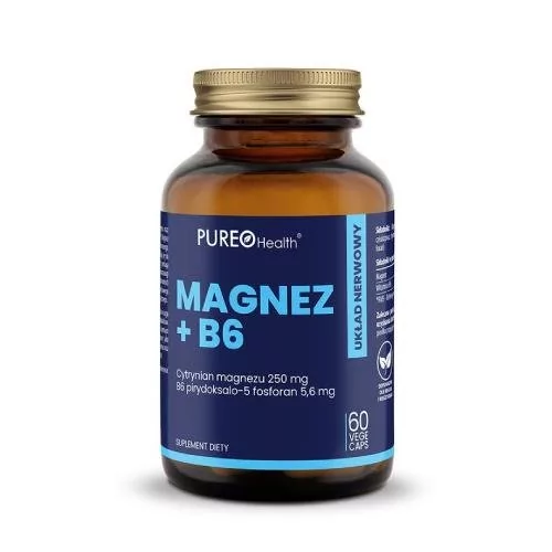Pureo Health Magnez + B6 5-P 60 Kapsułek