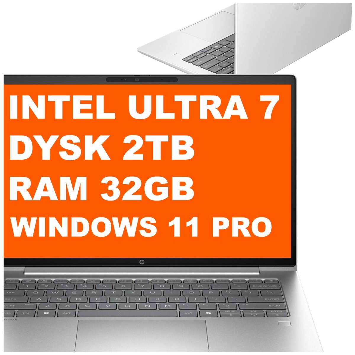 HP ProBook 4 G1i 14 / C51MZET / Ultra 7 / 32GB / 2TB / Intel Graphics / WUXGA / Win 11 Pro / Srebrny C51MZET_32GB_2000SSD_W11P