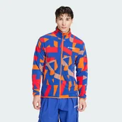 Odzież trekkingowa damska - Bluza Terrex Multi Printed Full-Zip Fleece - miniaturka - grafika 1
