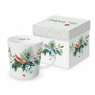 Ozdoby bożonarodzeniowe - DUŻY KUBEK PORCELANOWY Christmas Time - w pudełku - miniaturka - grafika 1
