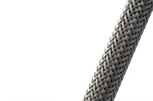 Oplot Kablowy Gęsto Tkany Śr. 8 Mm – Szary - Kable komputerowe i do monitorów - miniaturka - grafika 1