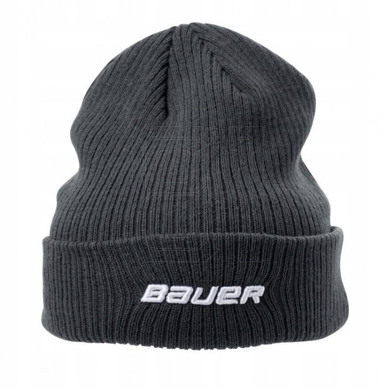 Czapka zimowa Bauer Team Ribbed Touque SR 1063361 szary