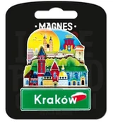 Magnesy - Magnes I love Poland Kraków - miniaturka - grafika 1