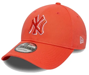 Czapka z daszkiem NEW ERA NYY Team Outline 9FORTY pomarańczowa - Czapki damskie - miniaturka - grafika 1