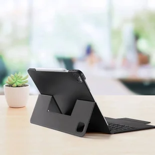 Dux Ducis Touchpad Keyboard Case etui na tablet bezprzewodowa klawiatura Bluetooth iPad Pro 12.9'' 2018 / 2020 / 2021 czarny - Etui i futerały do telefonów - miniaturka - grafika 9