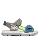 Buty dla chłopców - Sandały Primigi 1397711 S Szary - miniaturka - grafika 1