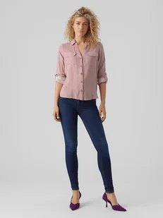 Vero Moda Koszula w kolorze różowym - Bluzki damskie - miniaturka - grafika 1
