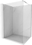 Ścianki i drzwi prysznicowe - Mexen Kioto ścianka prysznicowa Walk-in 70 x 200 cm, transparent 8 mm, chrom - 800-070-101-01-00 - miniaturka - grafika 1