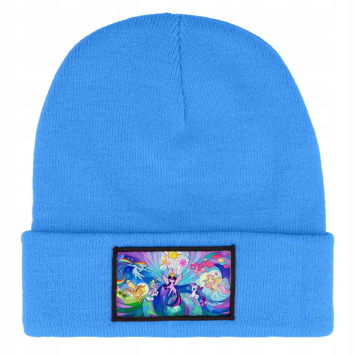 Czapka Zimowa Dziecięca MY LITTLE PONY MAGIA Kucyki Prezent Wzory Niebieska