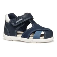 Buty dla chłopców - Geox B Sandały dziecięce Zapito dla dzieci, Granatowy/biały, 20 EU - miniaturka - grafika 1