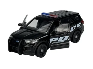 WELLY 2023 FORD EXPLORER POLICJA 1:34 43837 - Samochody i pojazdy dla dzieci - miniaturka - grafika 1