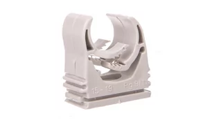 OBO Bettermann Uchwyt Multi-Quick 15-19mm M-Quick 15-19LGR jasnoszary 2153106 100szt. - Kanały kablowe - miniaturka - grafika 1