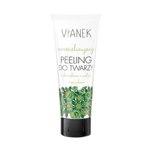 Vianek Zielony - Normalizujący peeling do twarzy 5902249010435 - Peelingi i scruby do twarzy - miniaturka - grafika 1