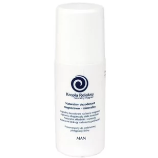 KROPLA RELAKSU KROPLA RELAKSU DEZODORANT MAGNEZOWY MAN 60 ML - Dezodoranty i antyperspiranty męskie - miniaturka - grafika 1