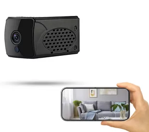 Mini Kamera A14 Wi-Fi z trybem nocnym (podgląd online) - Minikamery i aparaty szpiegowskie - miniaturka - grafika 1