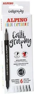 Kredki, ołówki, pastele i pisaki - Markery dwustronne do kaligrafii 6szt.Alpino Experience - miniaturka - grafika 1