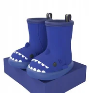 Buty dla dziewczynek - KALOSZE DZIECIĘCE REKINY SHARK-i GUMOWE BUTY 35-36 - miniaturka - grafika 1