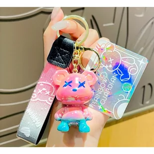 Brelok do kluczy miś RAINBOW BRL301 - Breloki Brelok do kluczy miś RAINBOW BRL301 - Breloki - miniaturka - grafika 2