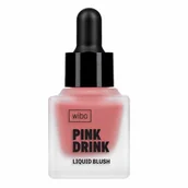 Róże do policzków - WIBO Pink Drink Liquid Blush płynny róż do twarzy 01 15ml - miniaturka - grafika 1