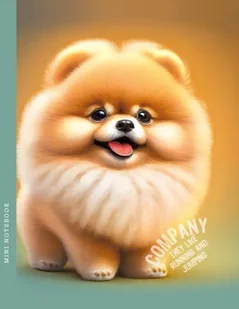 Notatnik 128x165/64K linia pies chow-chow FRESH - Fresh - Notesy i bloczki - miniaturka - grafika 1